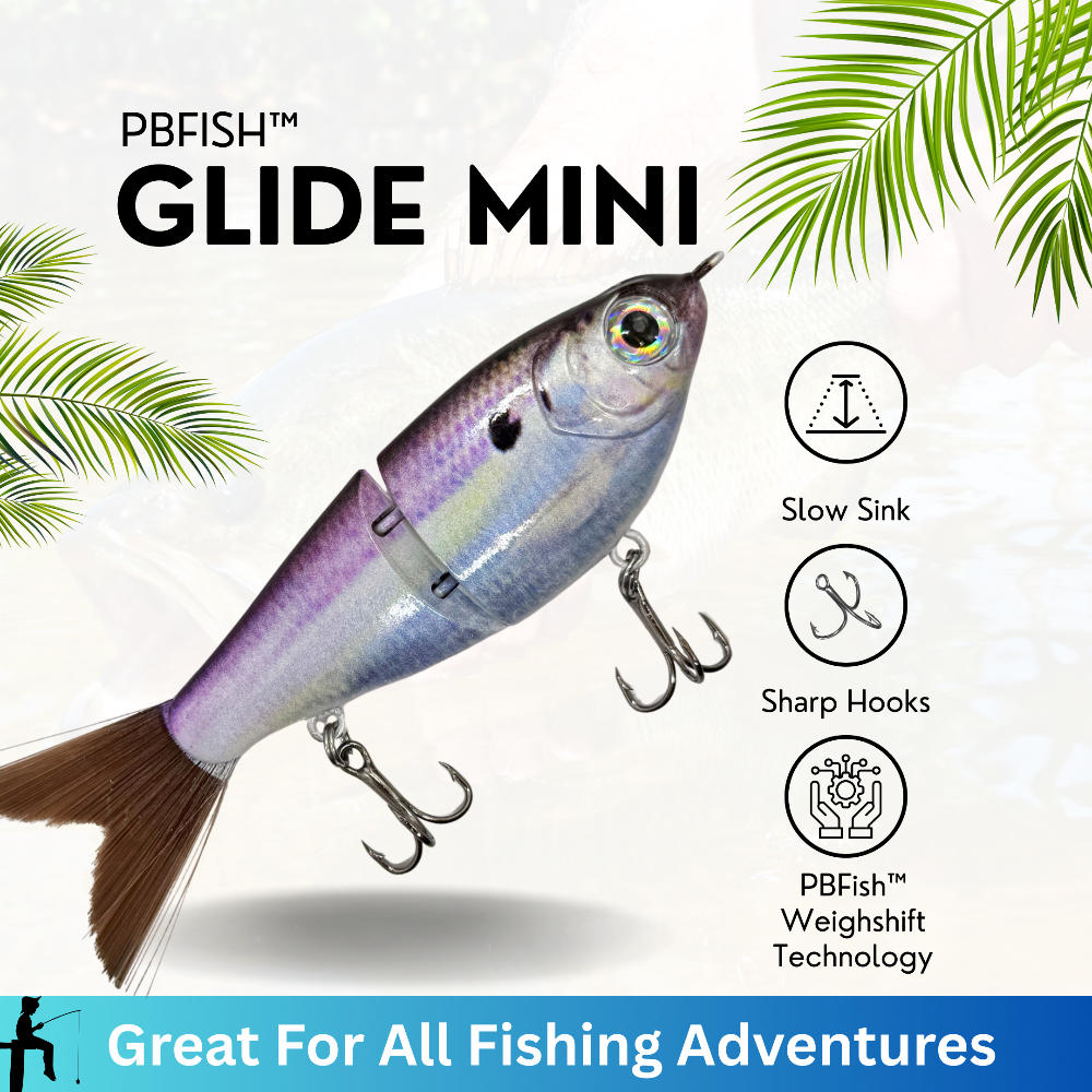 PB Glide Mini – 4.5” Finesse Glide Bait Bass Love This Swimbait – PBFISH PB Glide Mini – 4.5” Finesse Glide Bait Bass Love This Swimbait – PBFISH