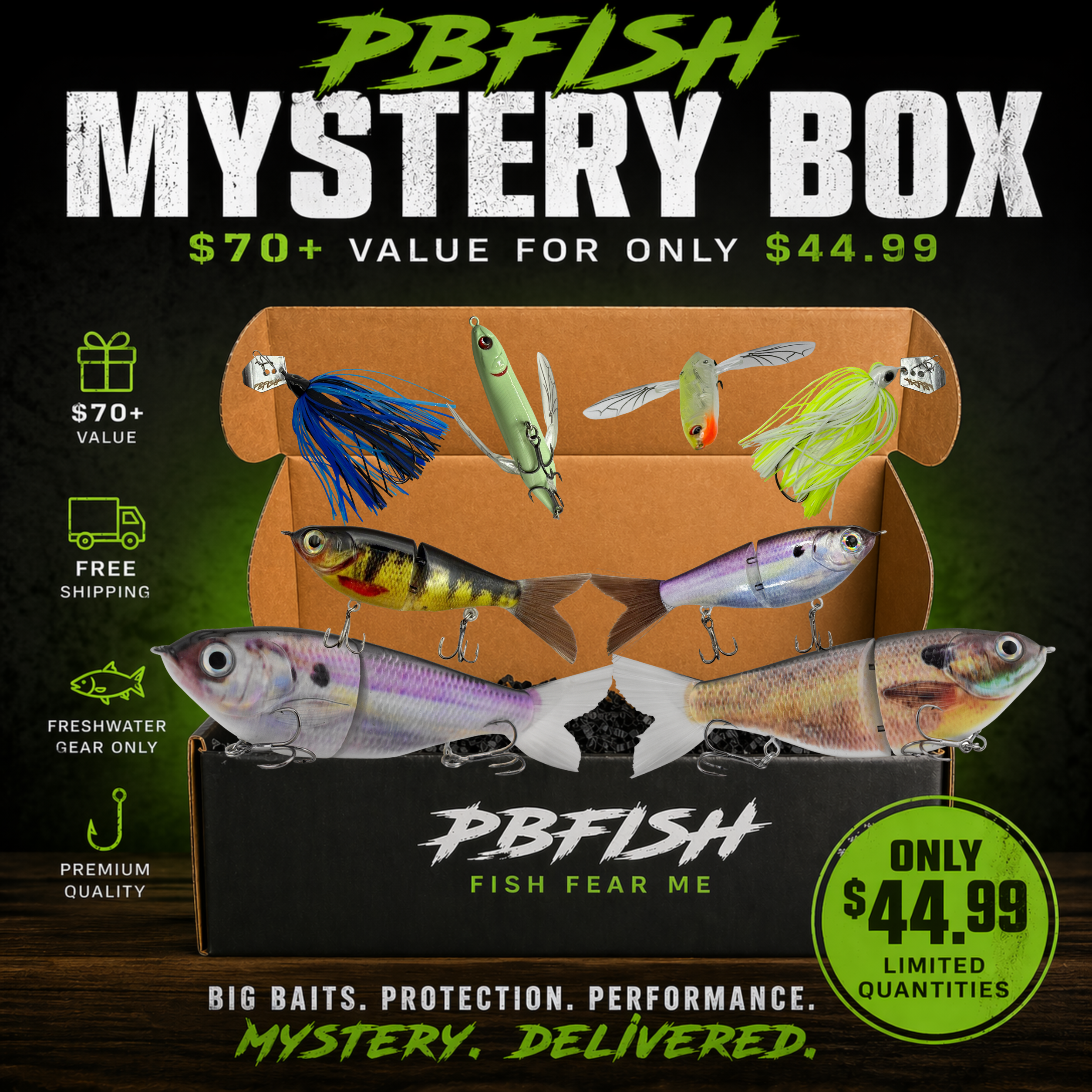 PBFish Mystery Box $70+ Value
